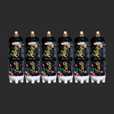 Exotic whip 640g strawberry flavor